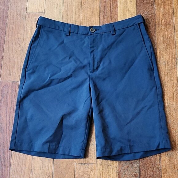 Haggar Clothing Navy Shorts Size 34 - Picture 4 of 12